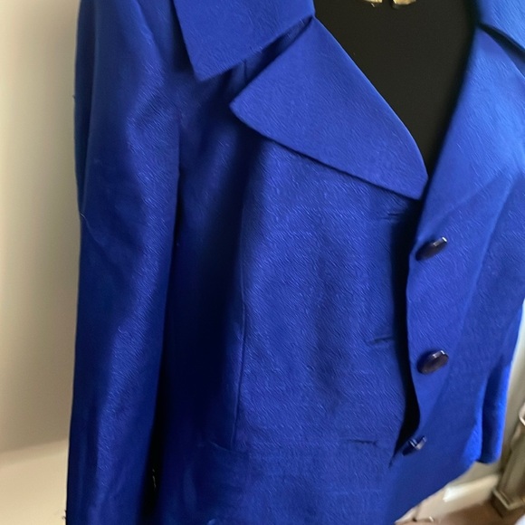 Emily Designs Royal Blue Blazer - Picture 5 of 11